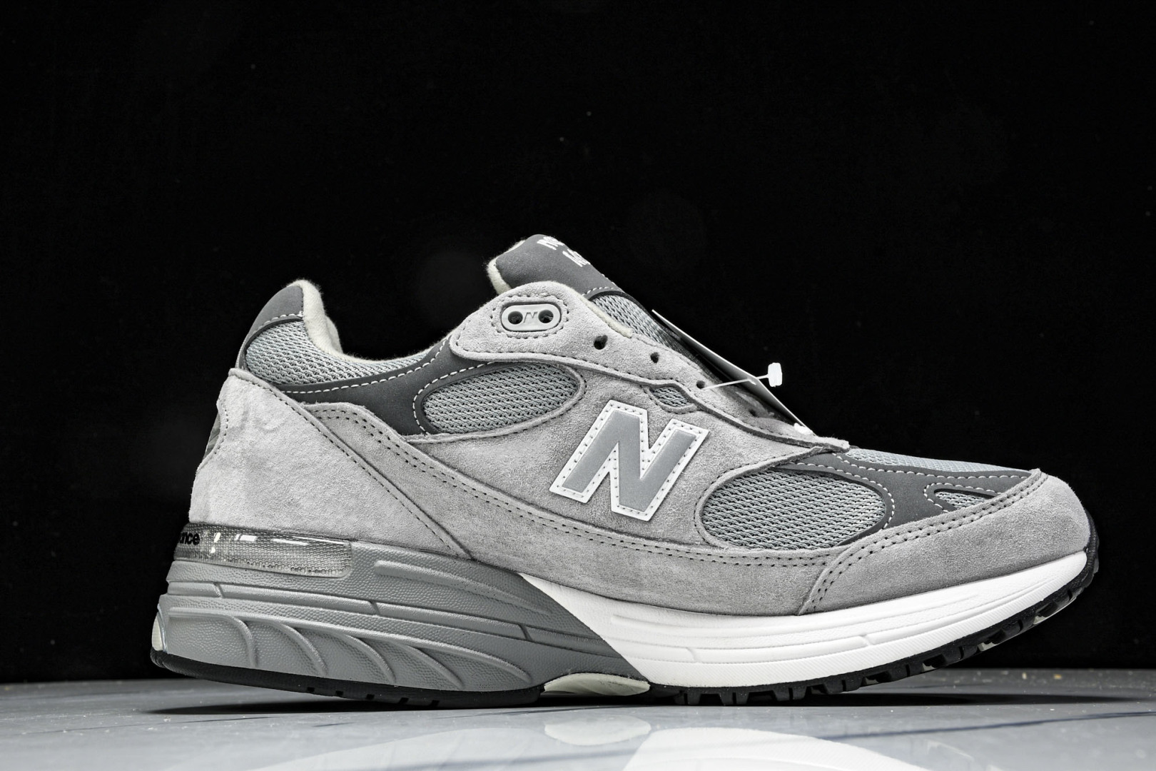  美产 New Balance 993 系列 复古休闲跑步鞋 男女同款 灰色 MR993GL 尺寸36 