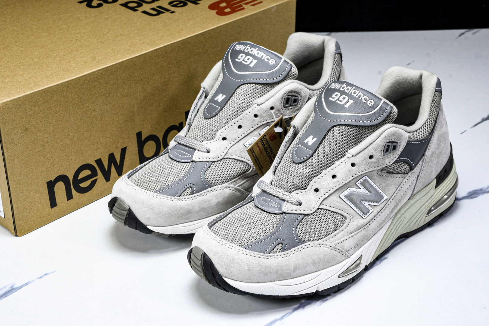  美产 New Balance Made In USA M991系列 美产经典百搭老爹休闲运动跑步鞋 M