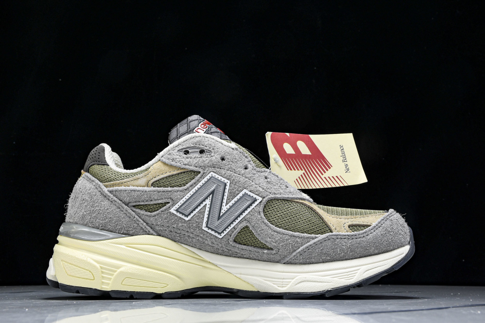 美产 New Balance Teddy Made NB990 V3 灰棕 M990TG3 尺寸36 