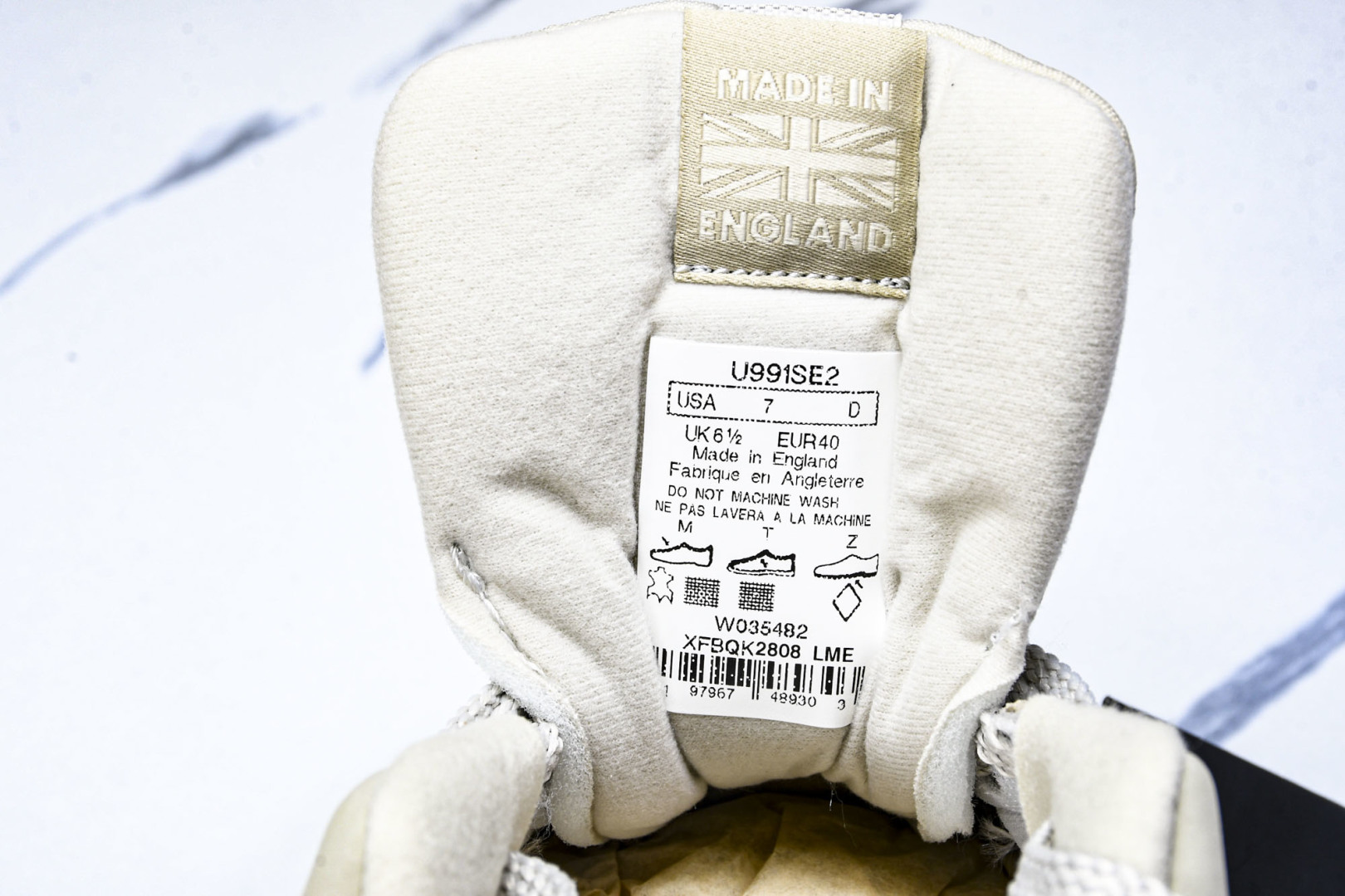  美产 STONE ISLAND X New Balance 991 v2 防滑耐磨跑步鞋 U991SE