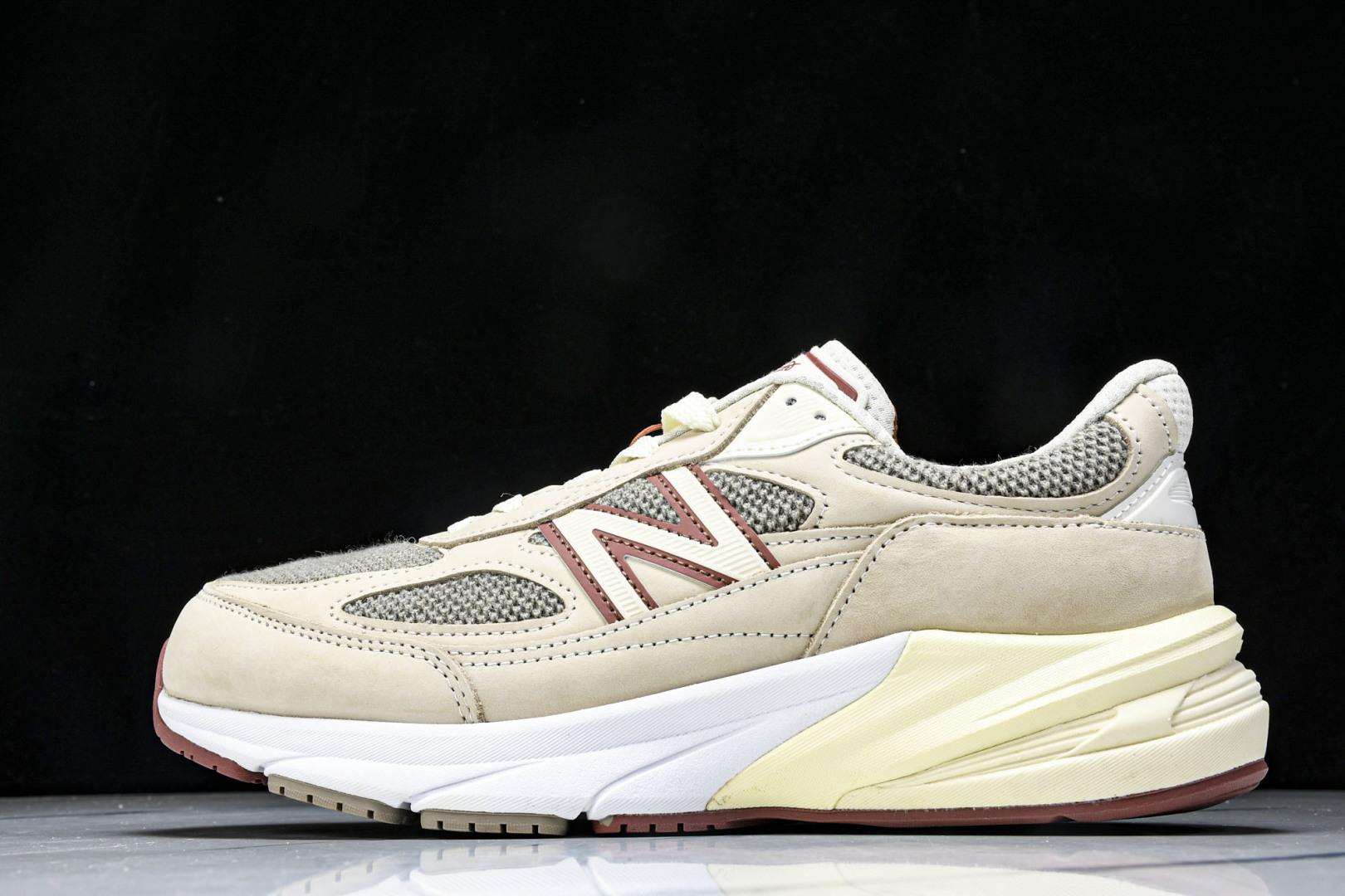  美产 New Balance 990v6  米白黄 U990LO6 尺寸36 37 37.5 38 3
