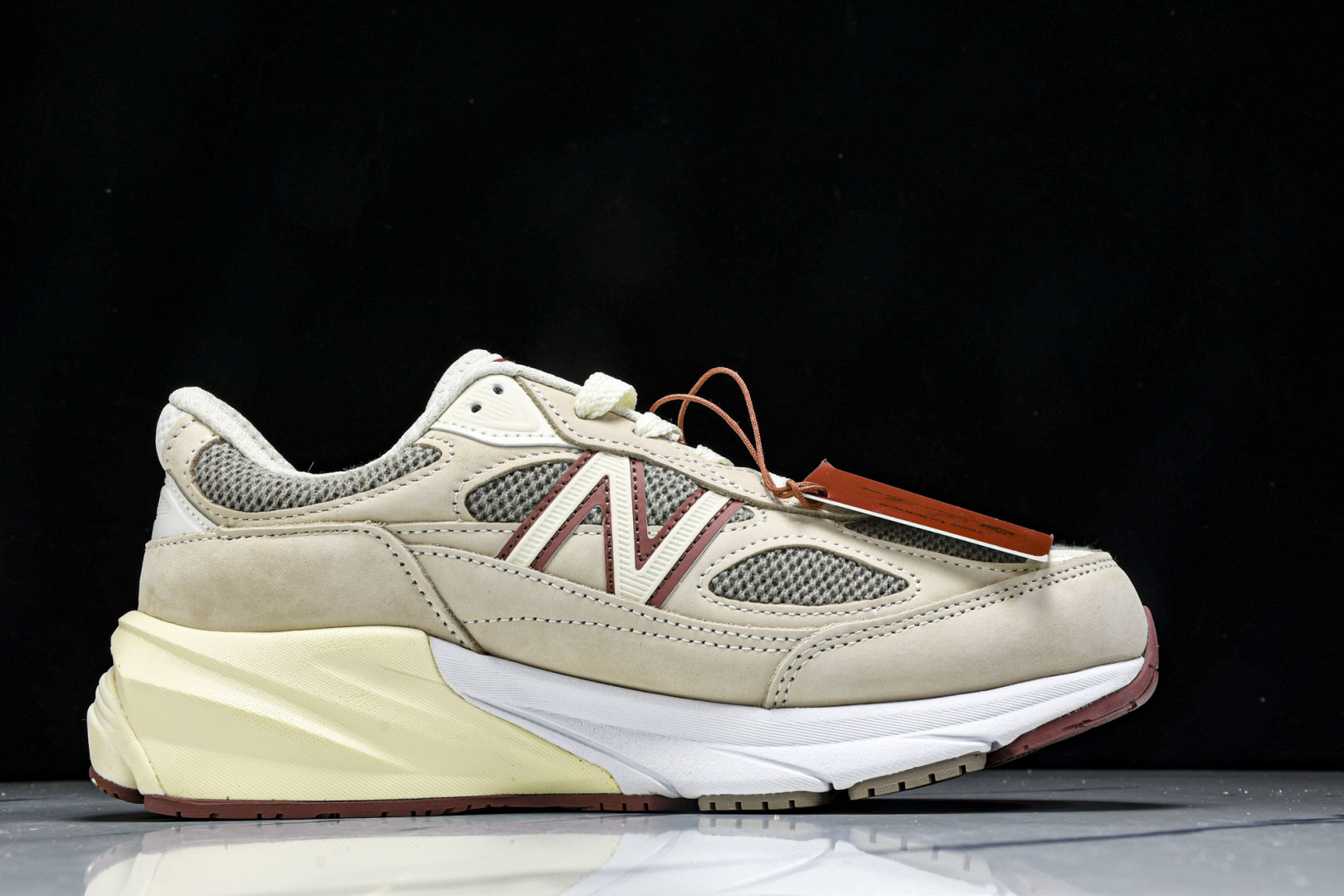  美产 New Balance 990v6  米白黄 U990LO6 尺寸36 37 37.5 38 3