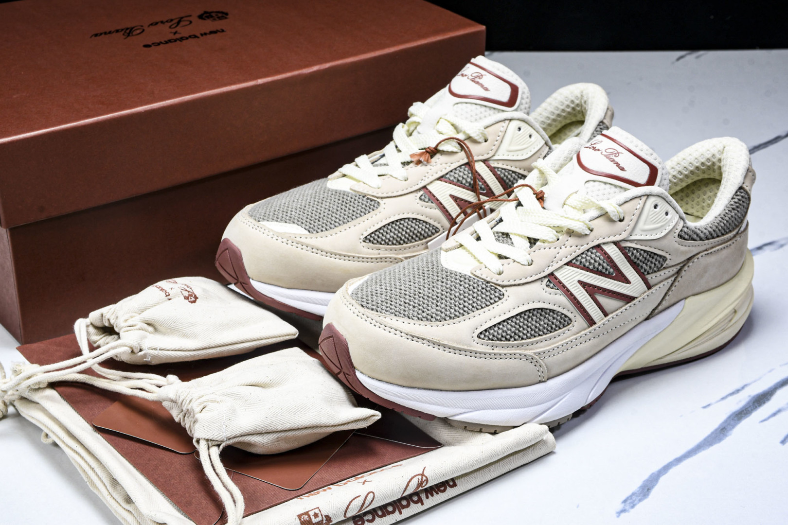  美产 New Balance 990v6  米白黄 U990LO6 尺寸36 37 37.5 38 3