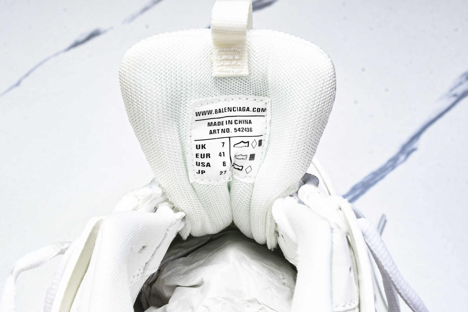 巴黎 尺码35-46

纯原出品-Balenciaga Triple S 巴黎世家 3.0 白黑英文字母