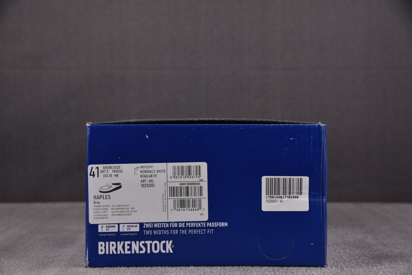 博肯 尺码36-45

纯原出品-Birkenstock Naples Grey 灰色 YZ022
尺码