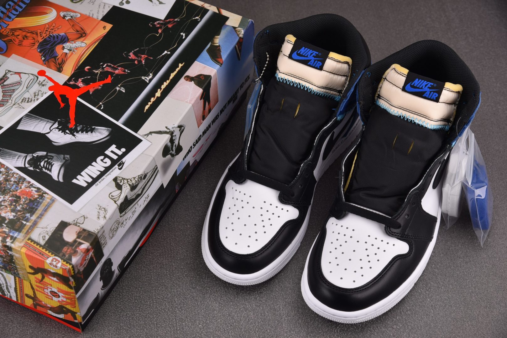 AJ1高帮 尺码36-47.5

纯原出品-Union × Fragment × NK Air Jord