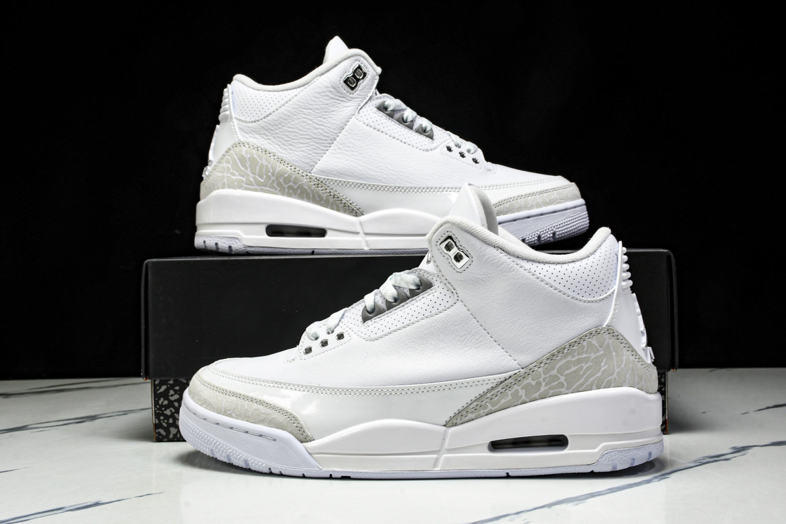AJ3白猫 尺码40-47.5

纯原出品-Air Jordan 3 Retro Pure Money 