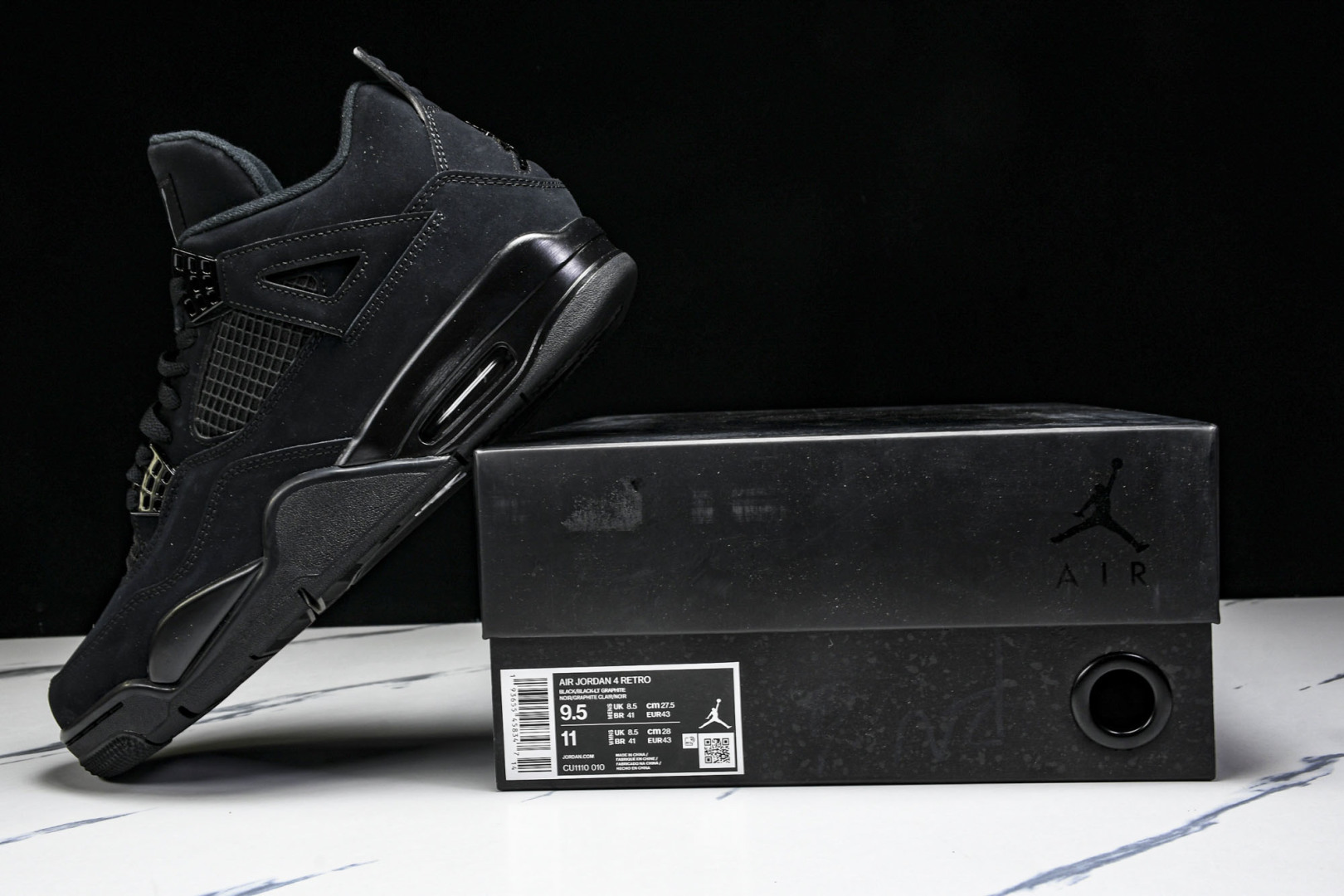 AJ4黑猫 尺码40-47.5

纯原版出品-Air Jordan 4 Black Cat AJ4 黑猫