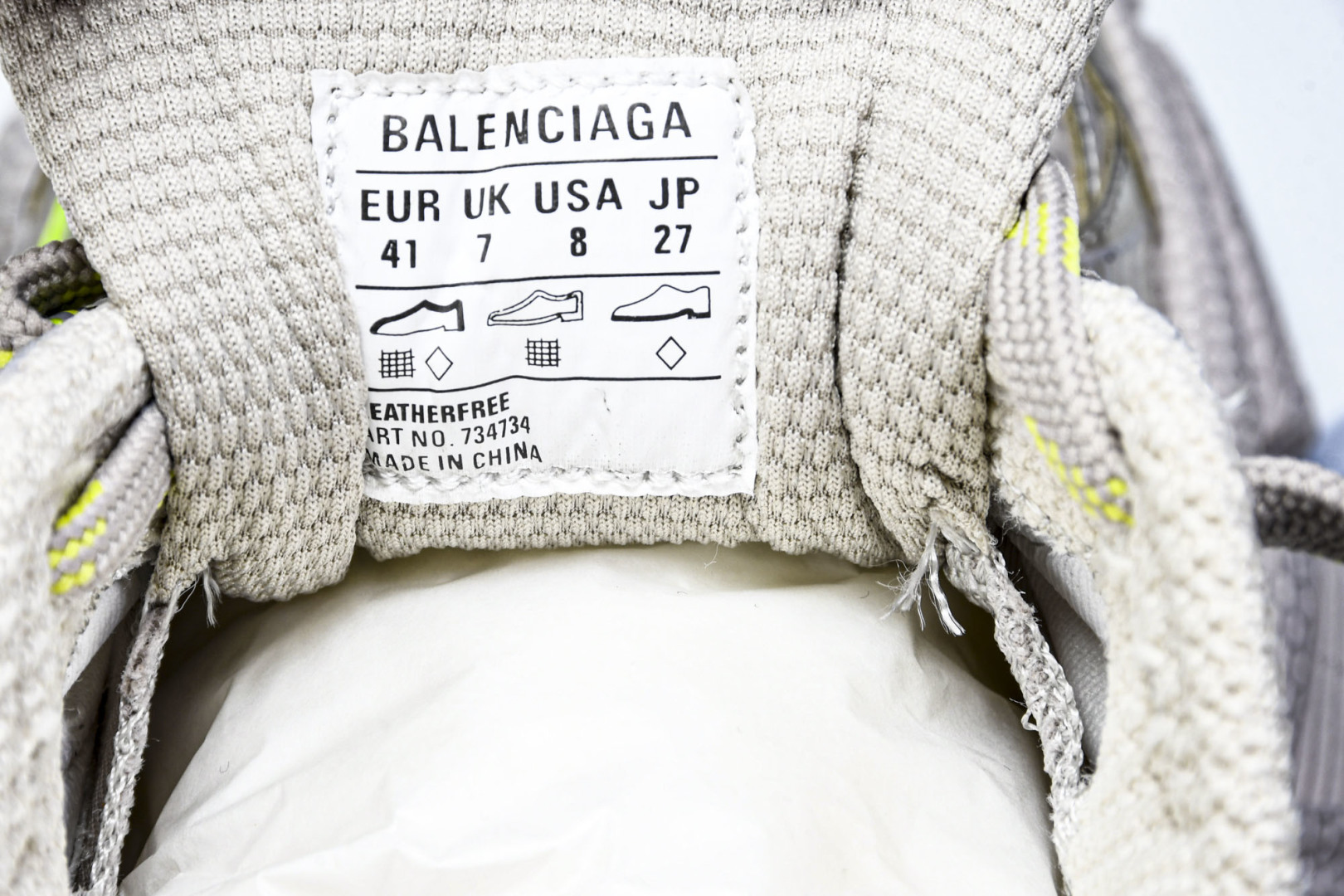 巴黎 尺码36-45 偏大1码

纯原版出品-Balenciaga 3XL 巴黎世家十代潮流跑鞋 WXL