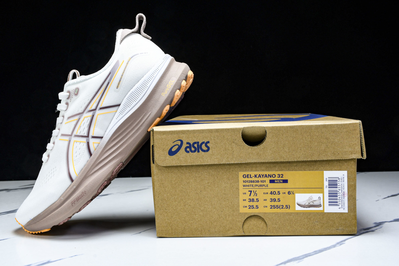  Asics Gel-Kayano 32代 运动休闲透气专业跑鞋 1012B838-101 尺寸 36 