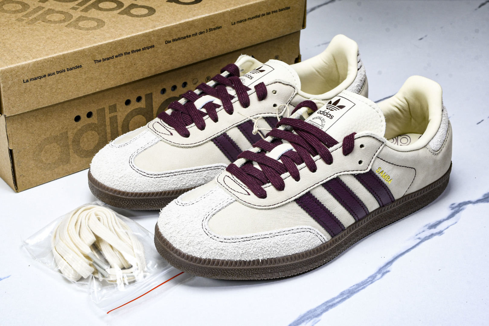  AD Originals 德训 三叶草 SAMBA OG W 男女休闲板鞋 IG1987 尺寸 36 