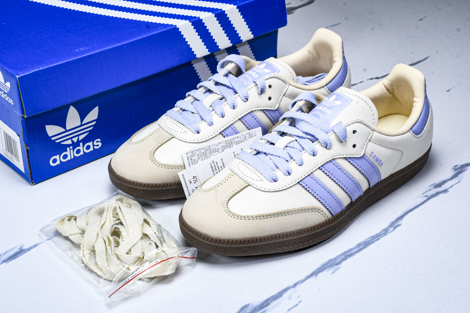  AD Originals 德训 三叶草 SAMBA OG W 女休闲板鞋 JI2678 尺寸 36 3