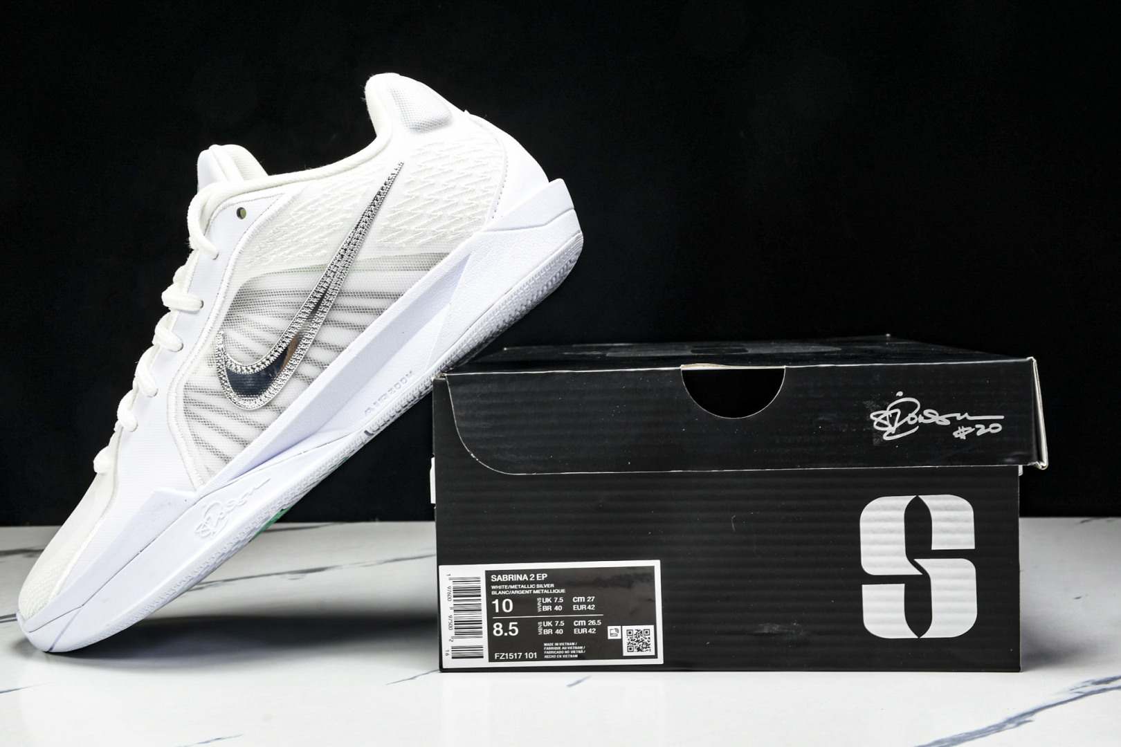 蓝球鞋 尺码39-46

纯原版出品-Sabrina 2 “White Noise”舒适百搭 防滑耐磨 