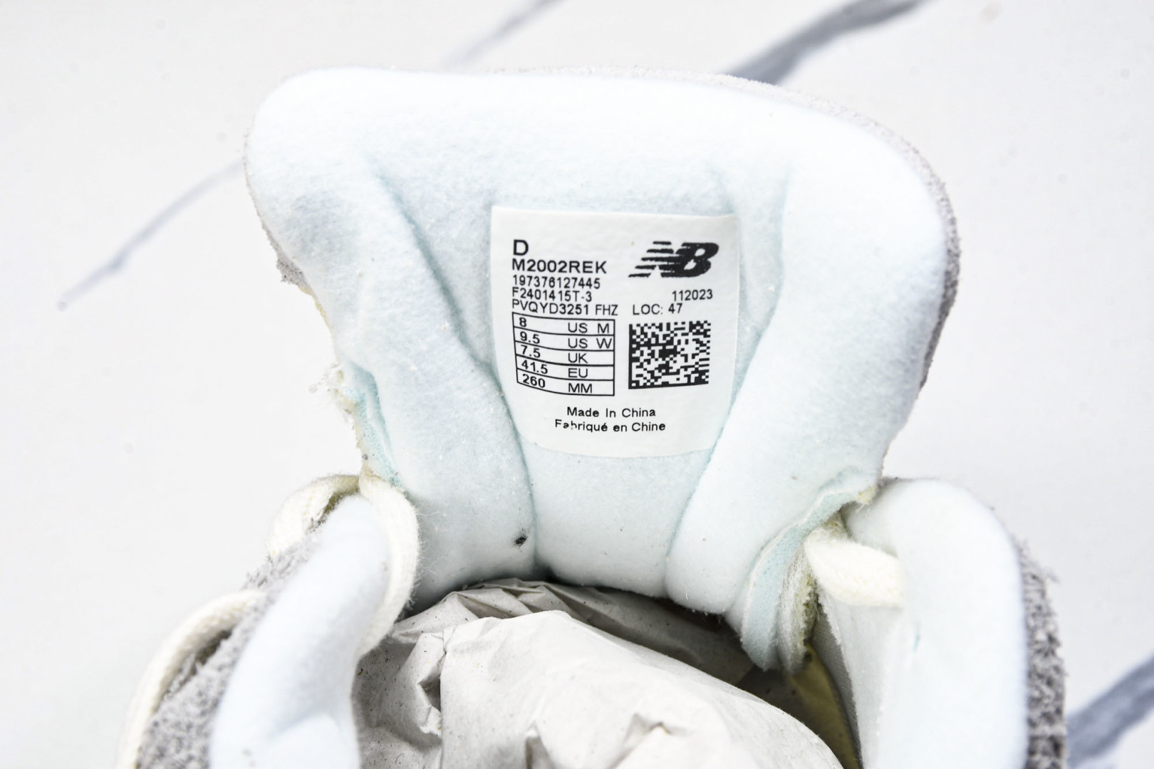  纯原 New Balance NB 2002R 灰白色 I2002REK 尺码 36 37 37.5 
