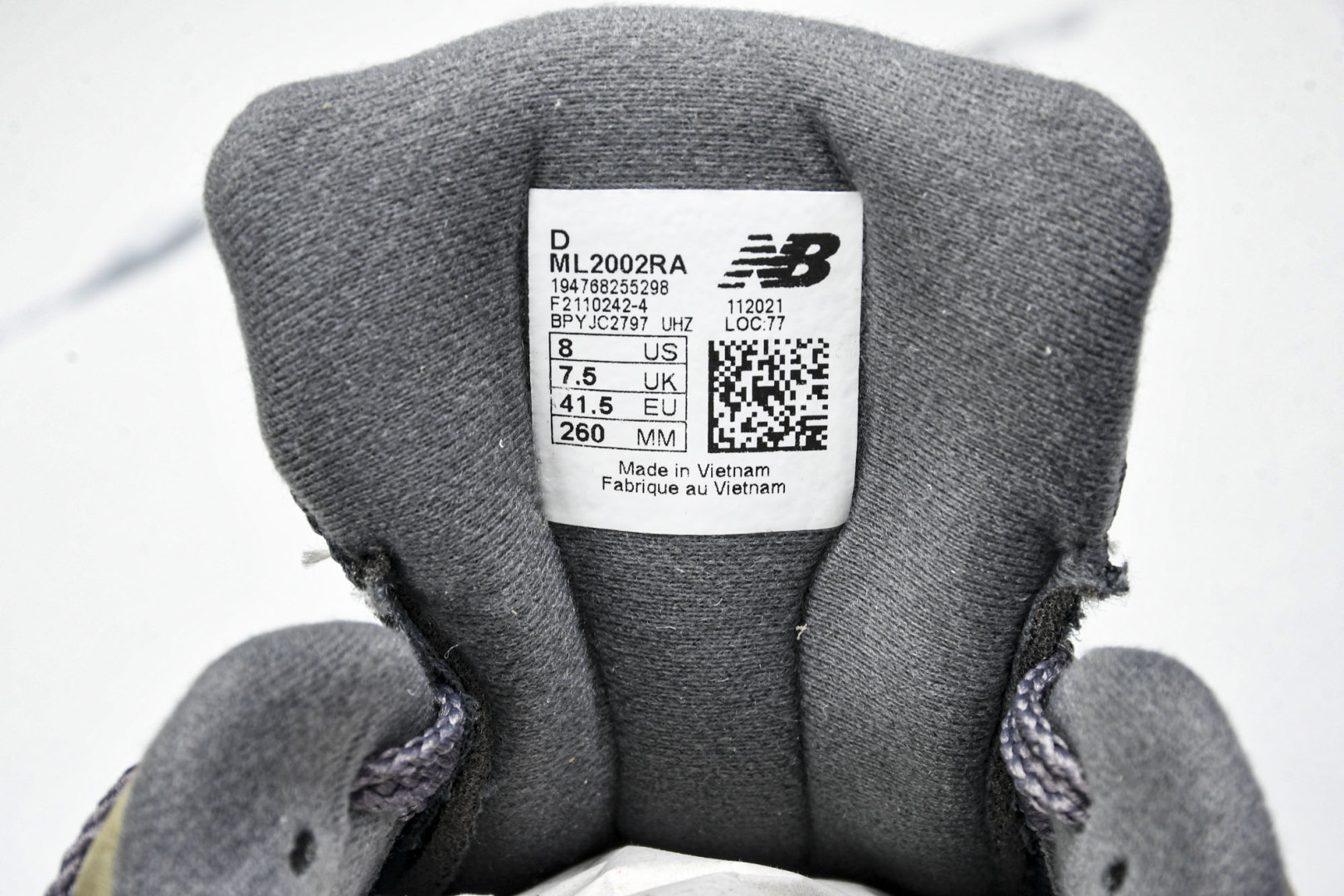  纯原 New Balance NB 2002R 灰色  ML2002RA 尺码 36 37 37.5 