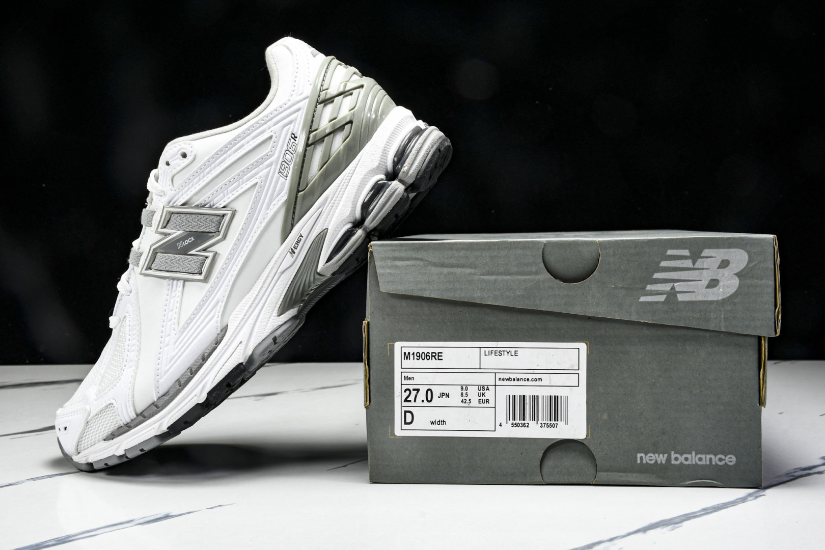  New Balance NB 1906R 白色灰色 男女鞋 M1906RE 尺码 36 37 37.5