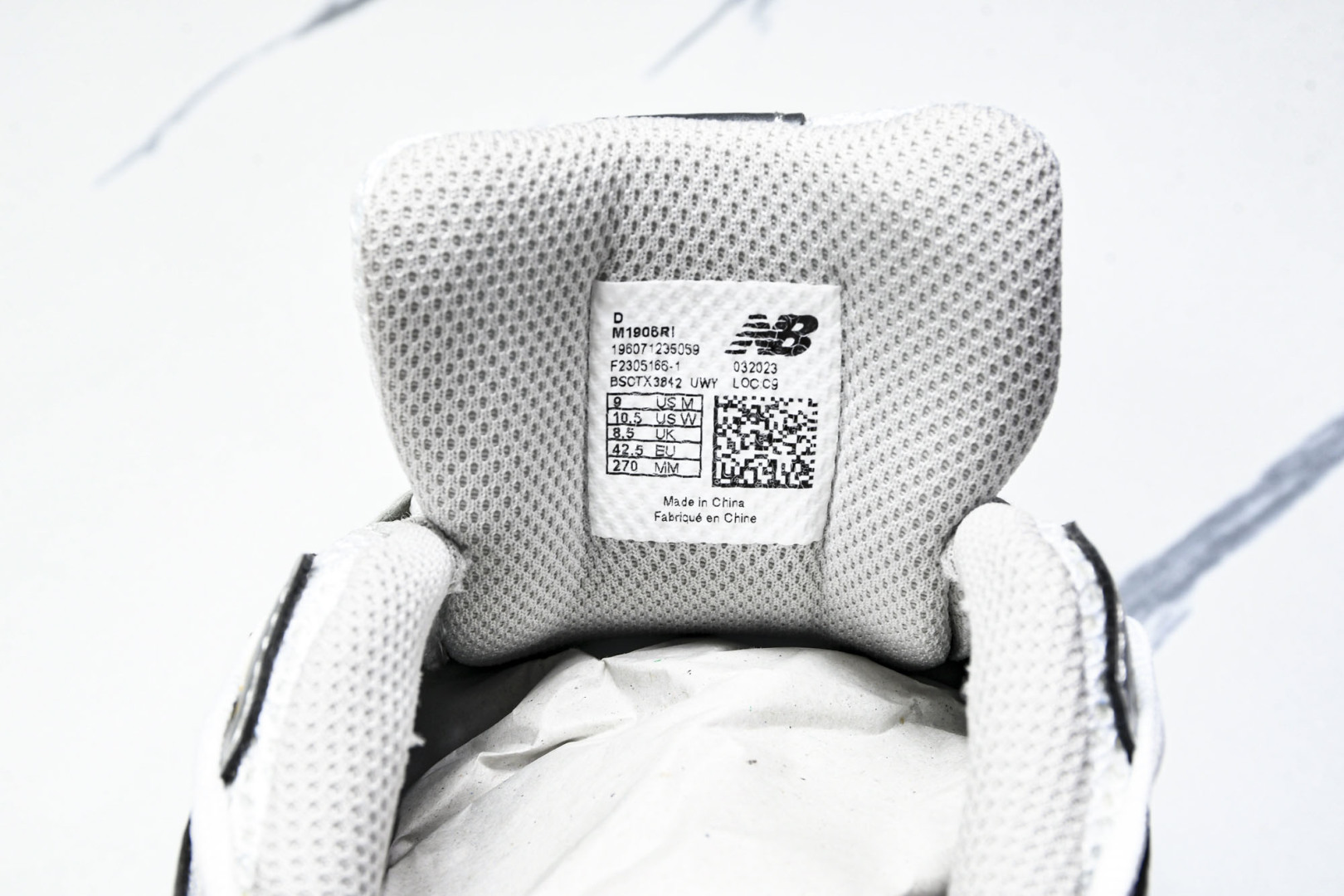  New Balance NB 1906R 白色银色 男女鞋 M1906RI 尺码 36 37 37.5