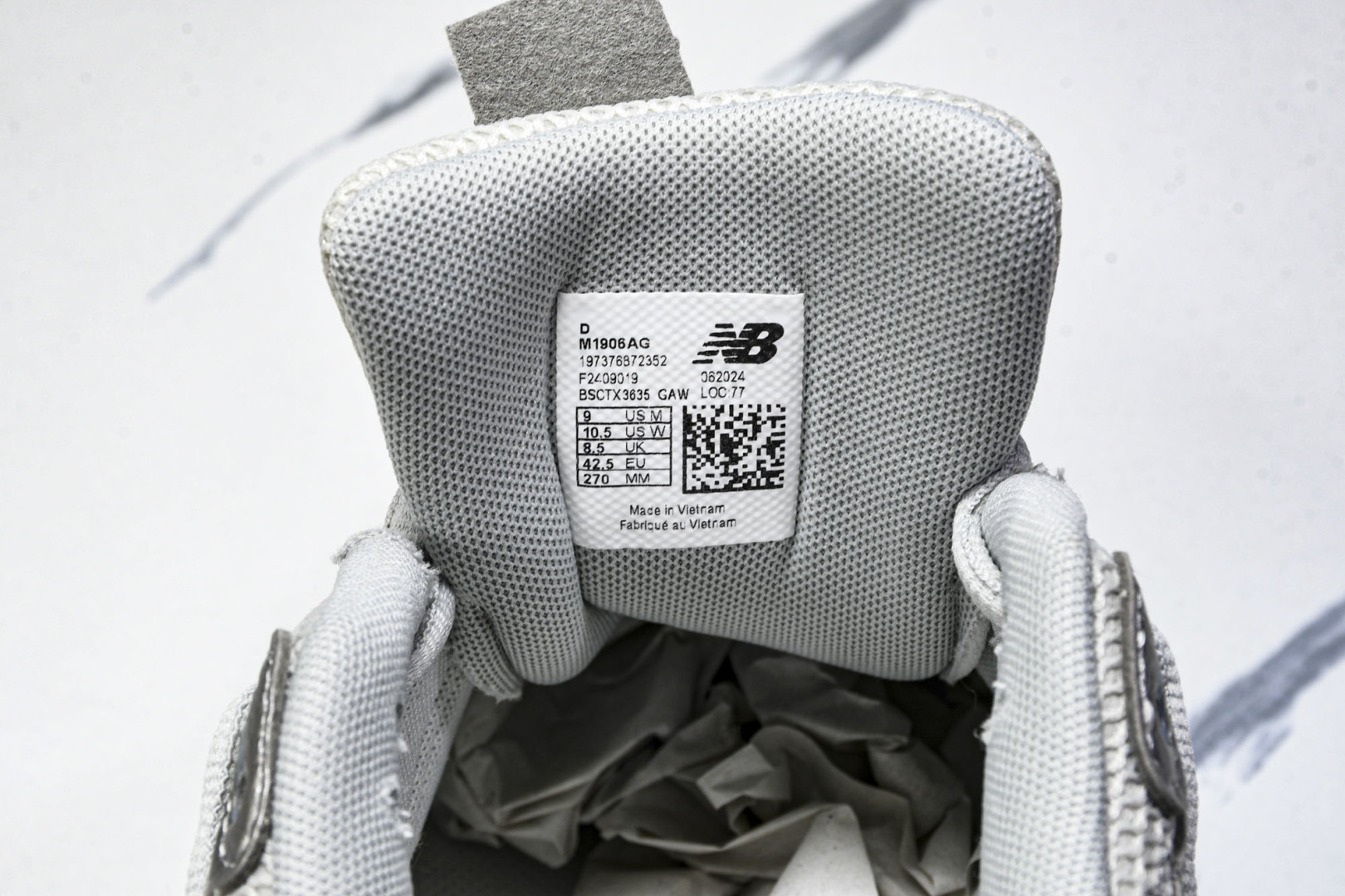 New Balance NB 1906R 灰色 男女鞋 M1906AG 尺码 36 37 37.5 3