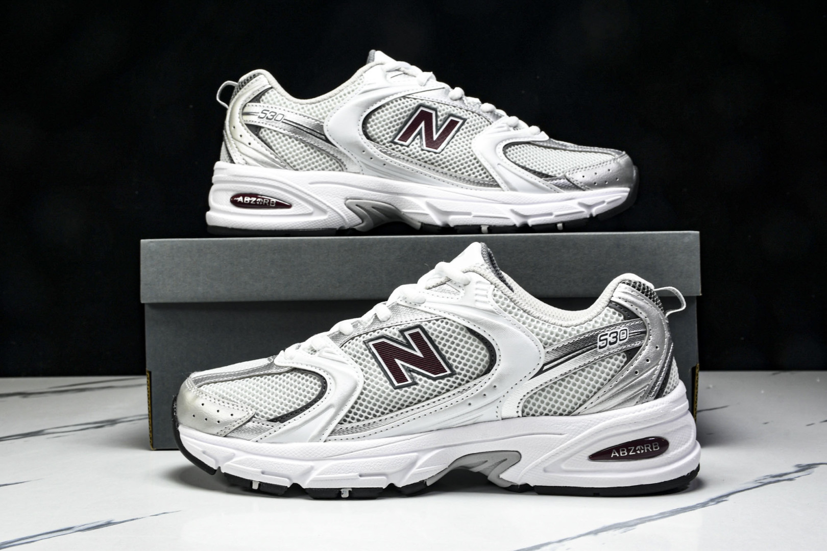   New Balance NB 530 白红 MR530GS 尺寸 36 37 37.5 38 38.