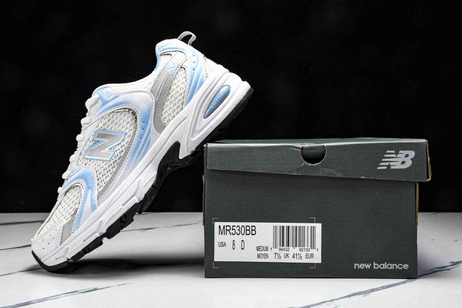   New Balance NB 530 白蓝 MR530BB 尺寸 36 37 37.5 38 38.