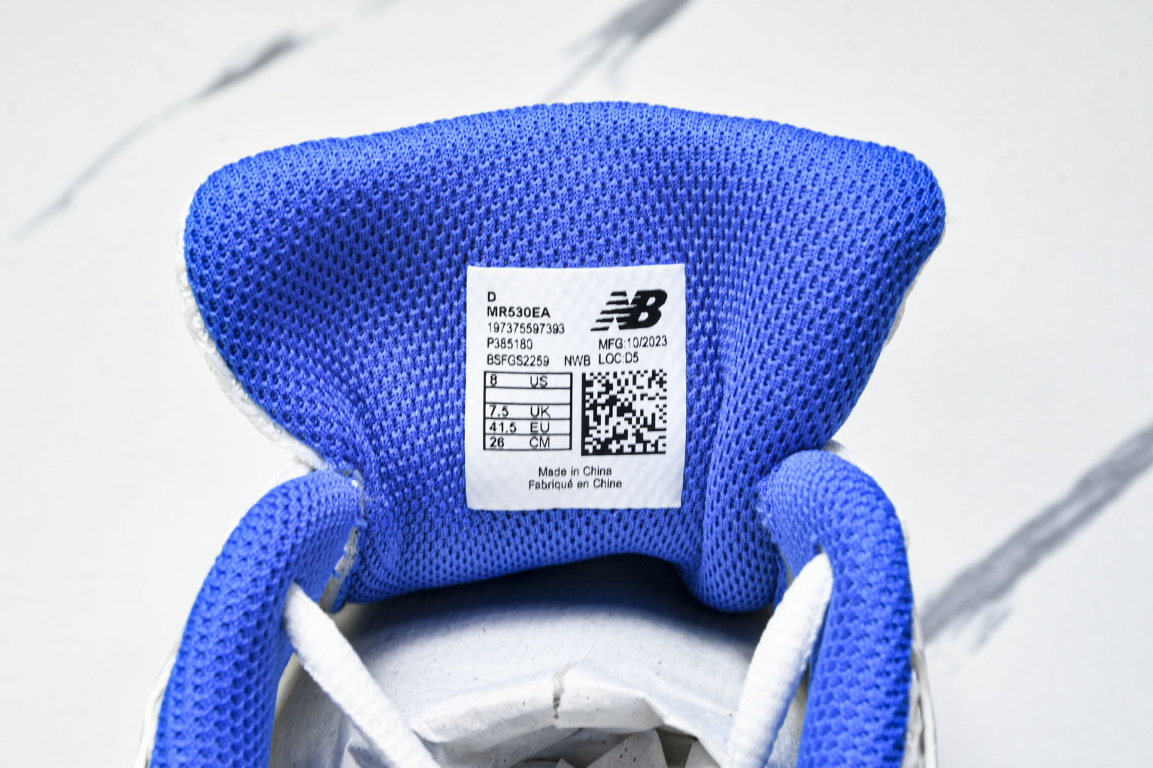   New Balance NB 530 白蓝 MR530EA 尺寸 36 37 37.5 38 38.