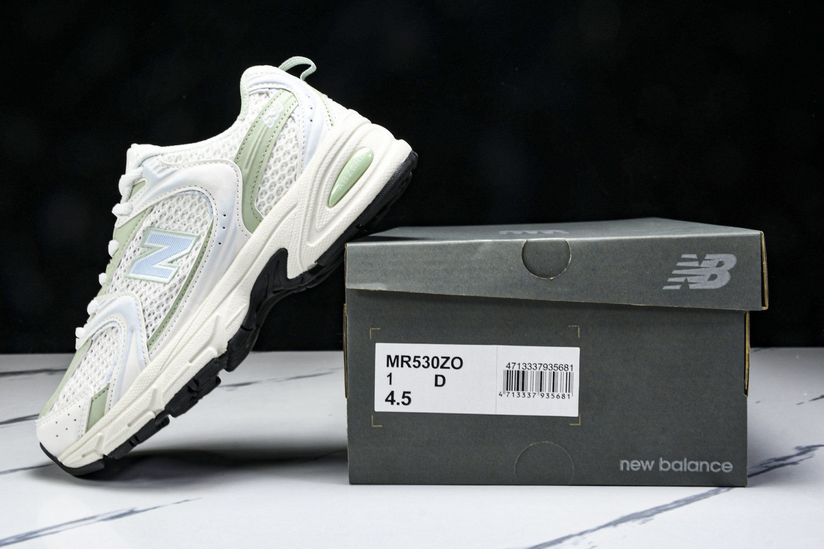   New Balance NB 530 白绿 MR530ZO 尺寸 36 37 37.5 38 38.