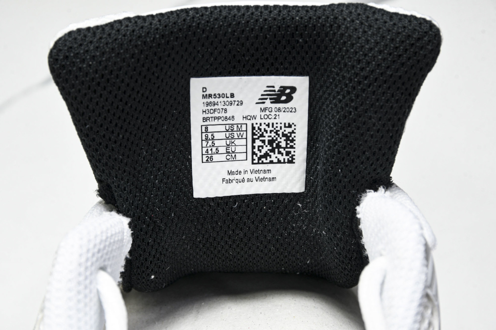   New Balance NB 530 白色 MR530LB 尺寸 36 37 37.5 38 38.
