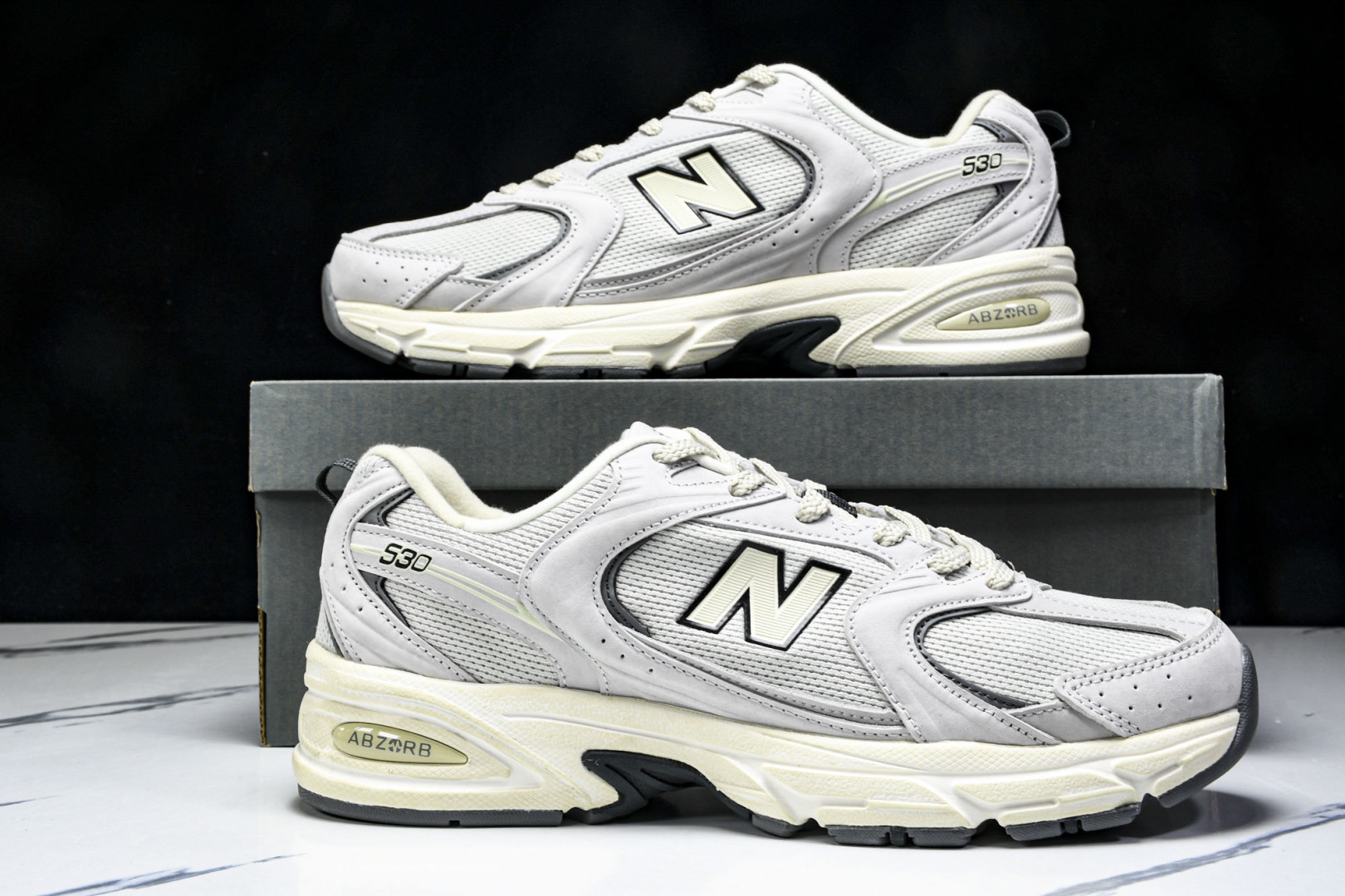   New Balance NB 530 灰白 MR530DG 尺寸 36 37 37.5 38 38.