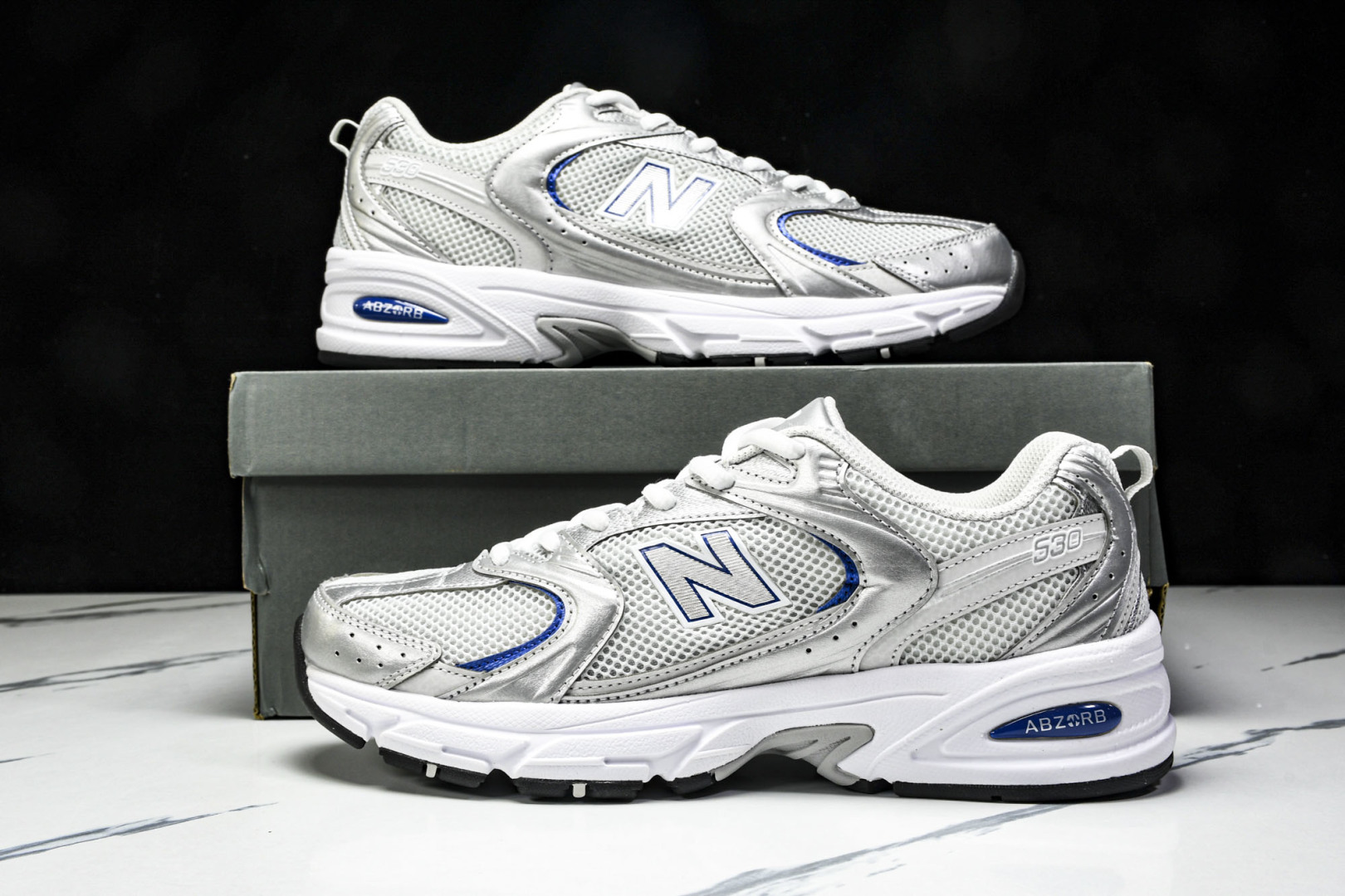   New Balance NB 530 灰银 MR530BS 尺寸 36 37 37.5 38 38.
