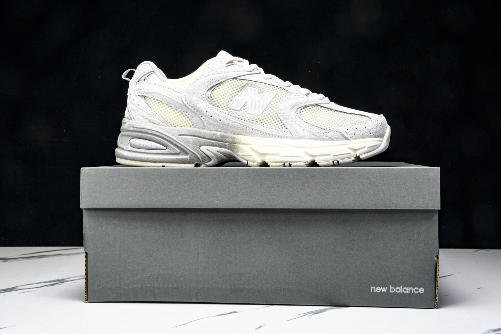  New Balance NB 530 米白粉 MR530MR 尺寸 36 37 37.5 38 38