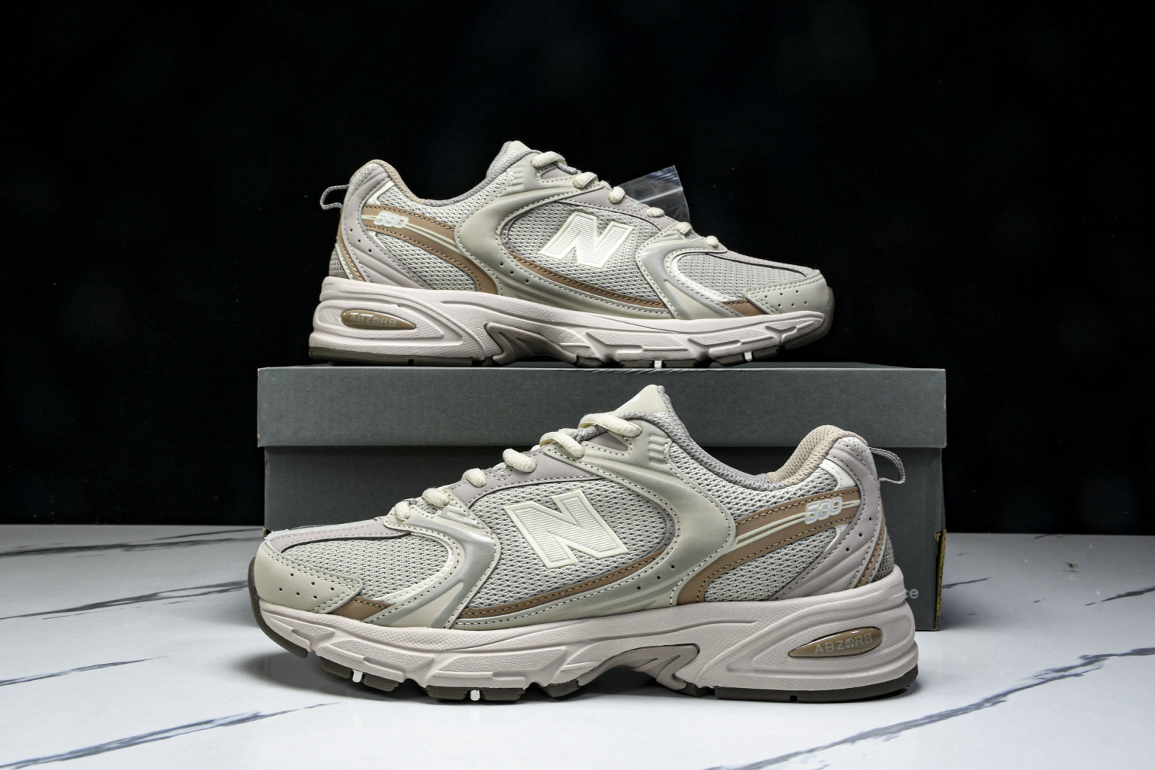   New Balance NB 530 浅大象灰 MR530KOB 尺寸 36 37 37.5 38 