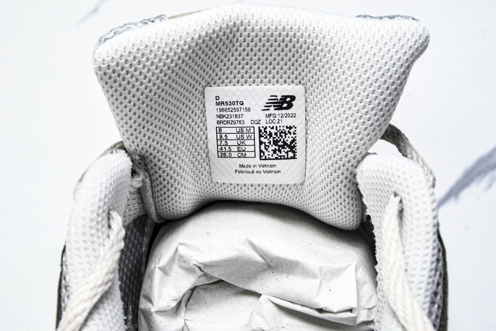   New Balance NB 530 银灰色 MR530TG 尺寸 36 37 37.5 38 38