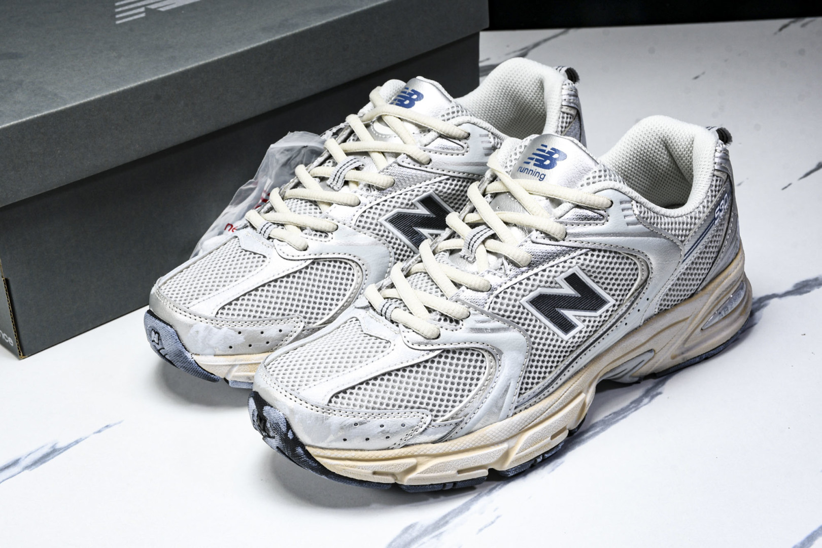   New Balance NB 530 银色 MR530VS 尺寸 36 37 37.5 38 38.