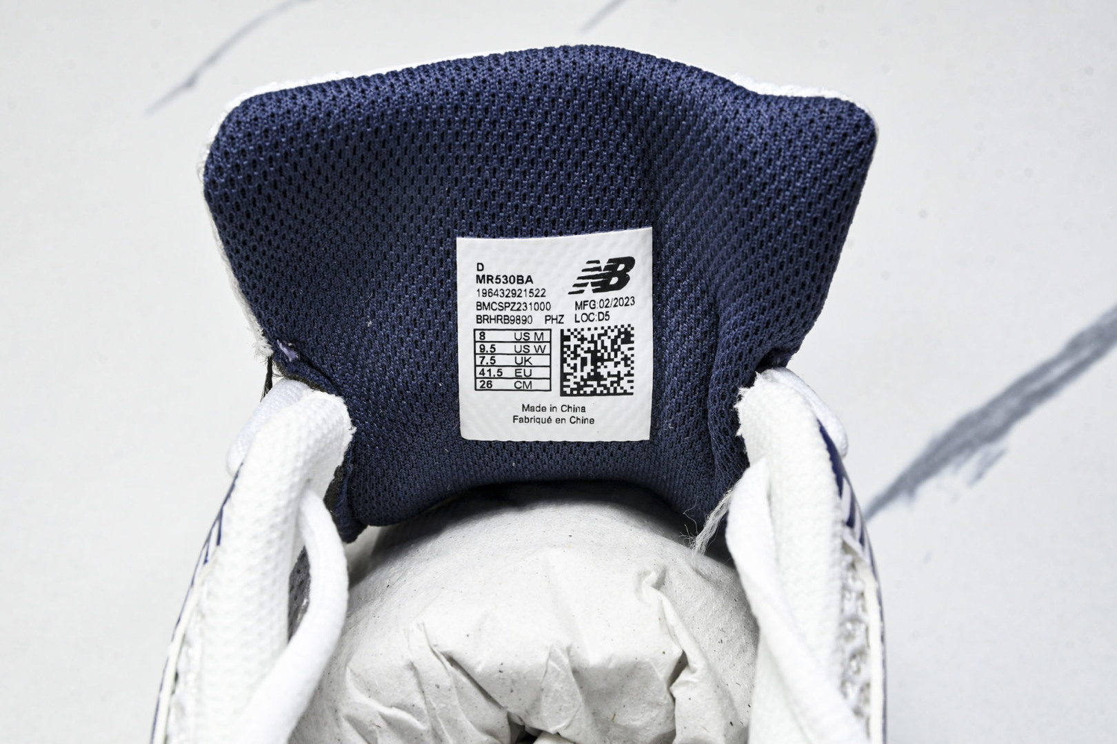   New Balance NB530 白灰 MR530BA 尺寸 36 37 37.5 38 38.5