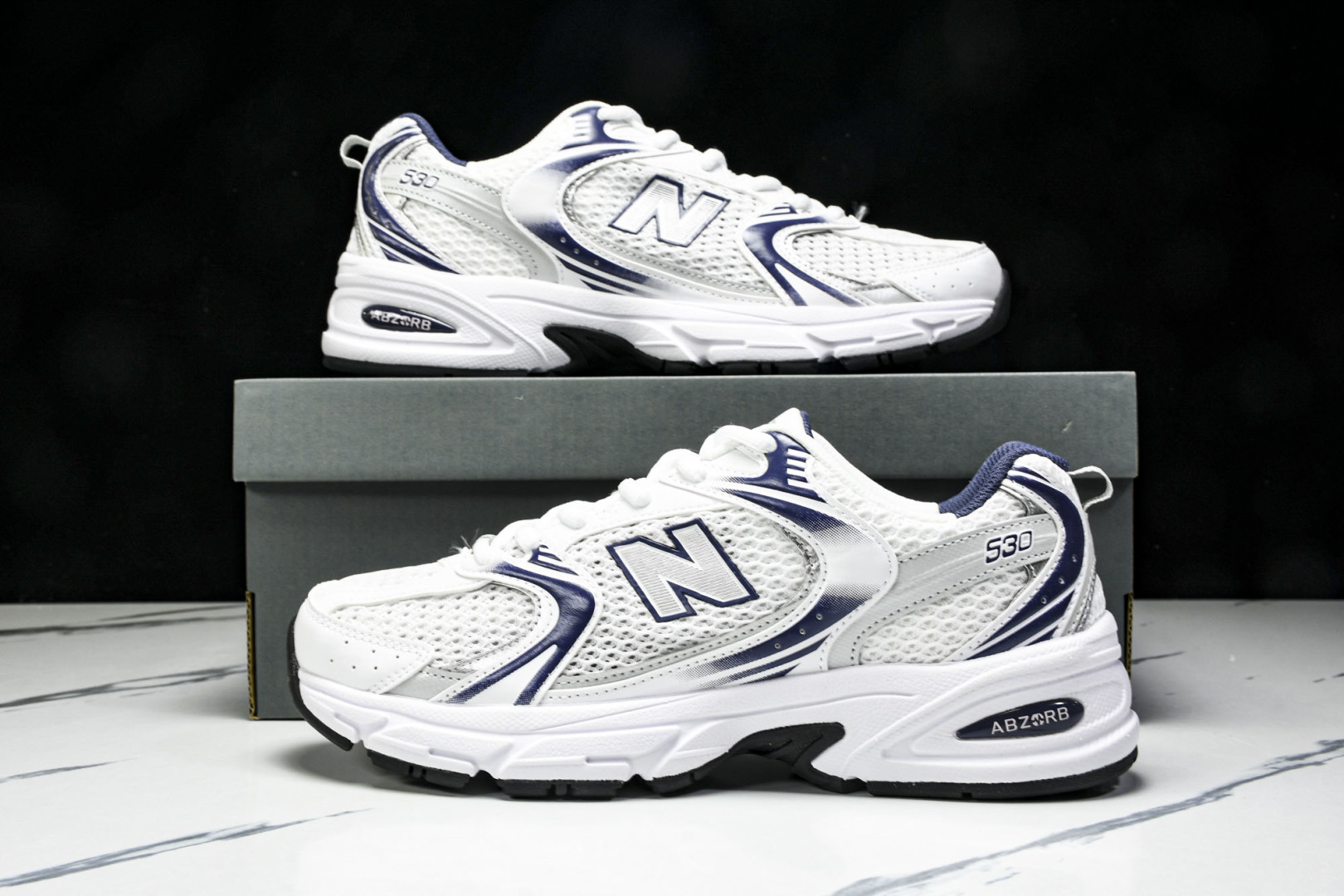   New Balance NB530 白灰 MR530BA 尺寸 36 37 37.5 38 38.5