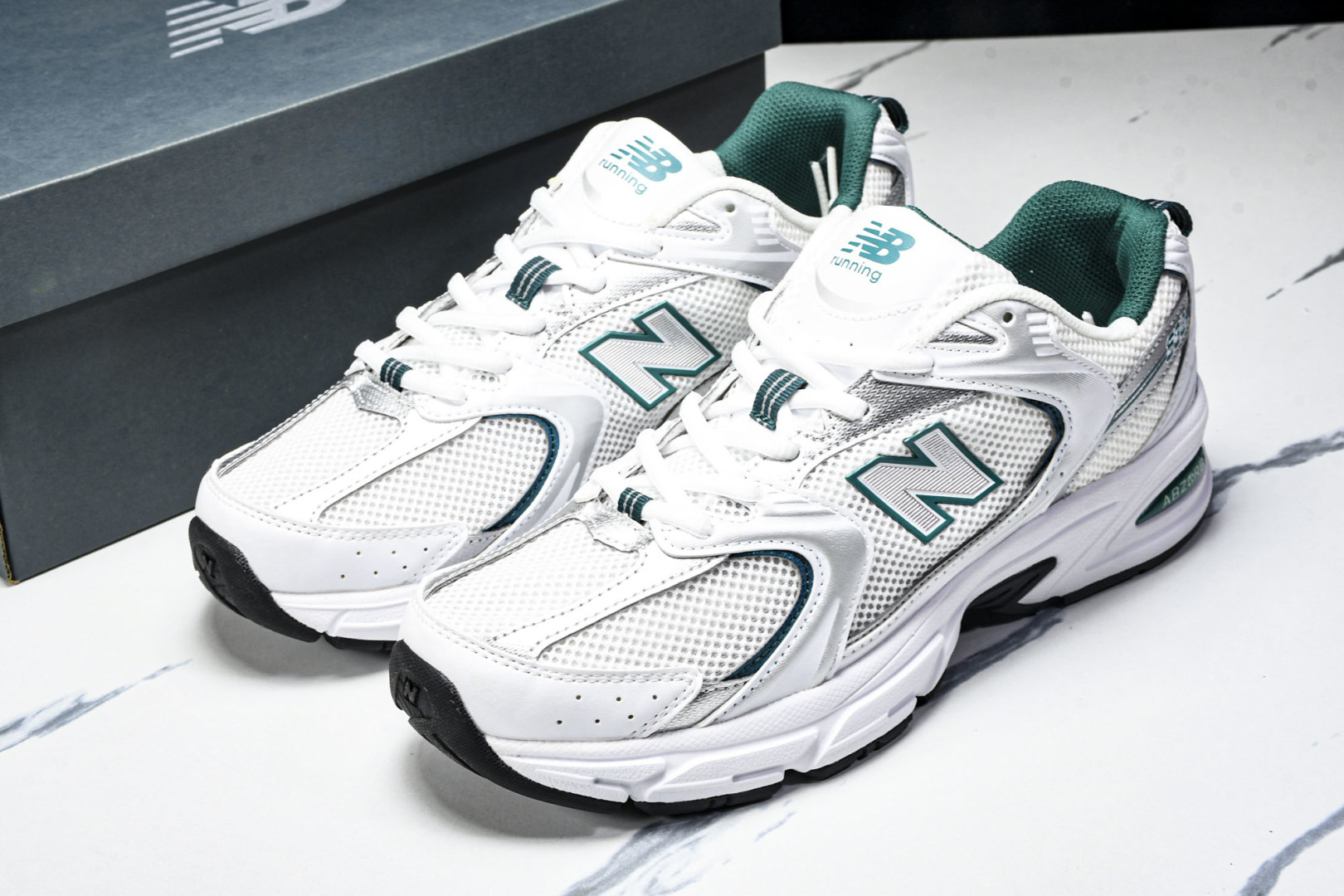   New Balance NB530 白绿 MR530AB 尺寸 36 37 37.5 38 38.5