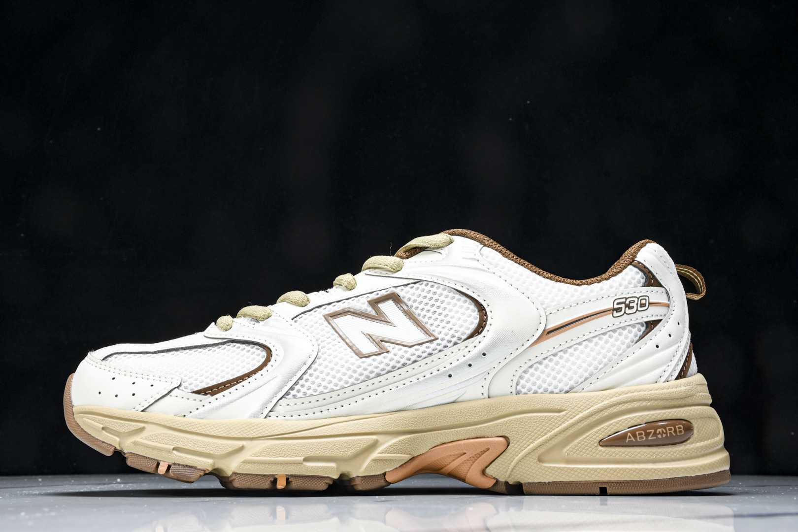   Niko x New Balance NB530 白棕 MR530NI 尺寸 36 37 37.5 