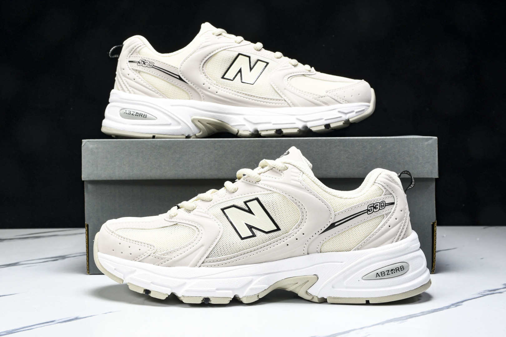  New Balance 530 月光米色 MR530SH 尺寸 36 37 37.5 38 38.5 