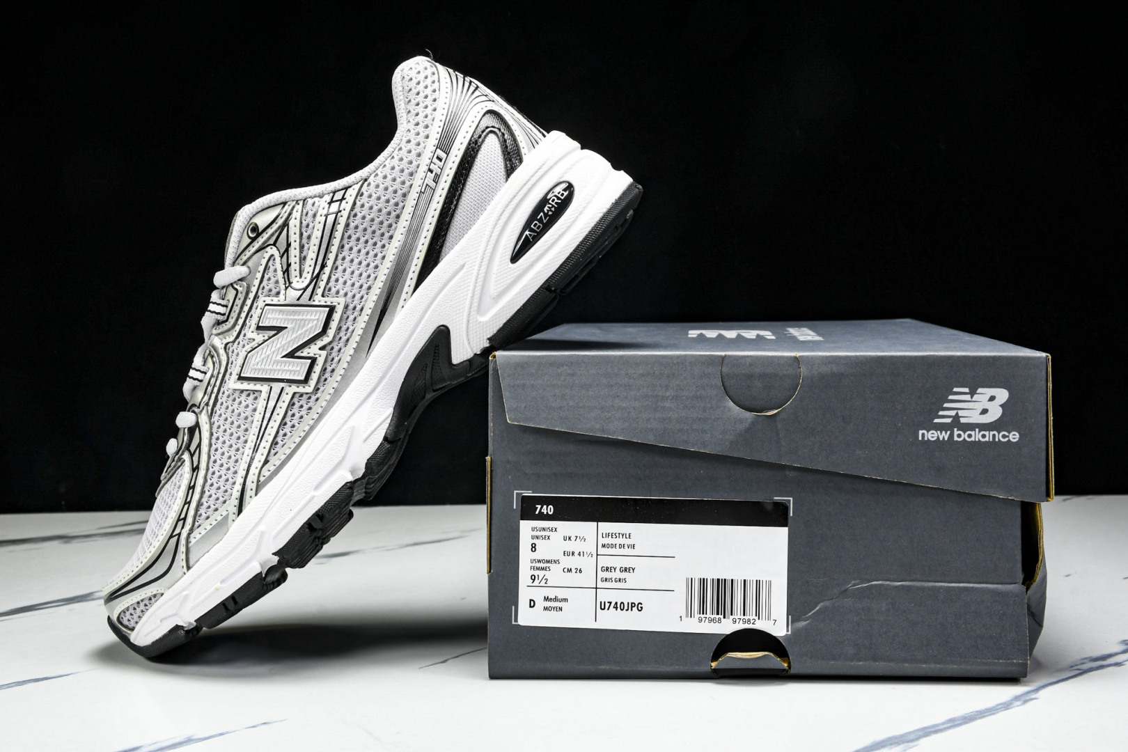  New Balance 740系列复古老爹风休闲运动慢跑鞋 U740JPG 尺寸 36 37 37.5