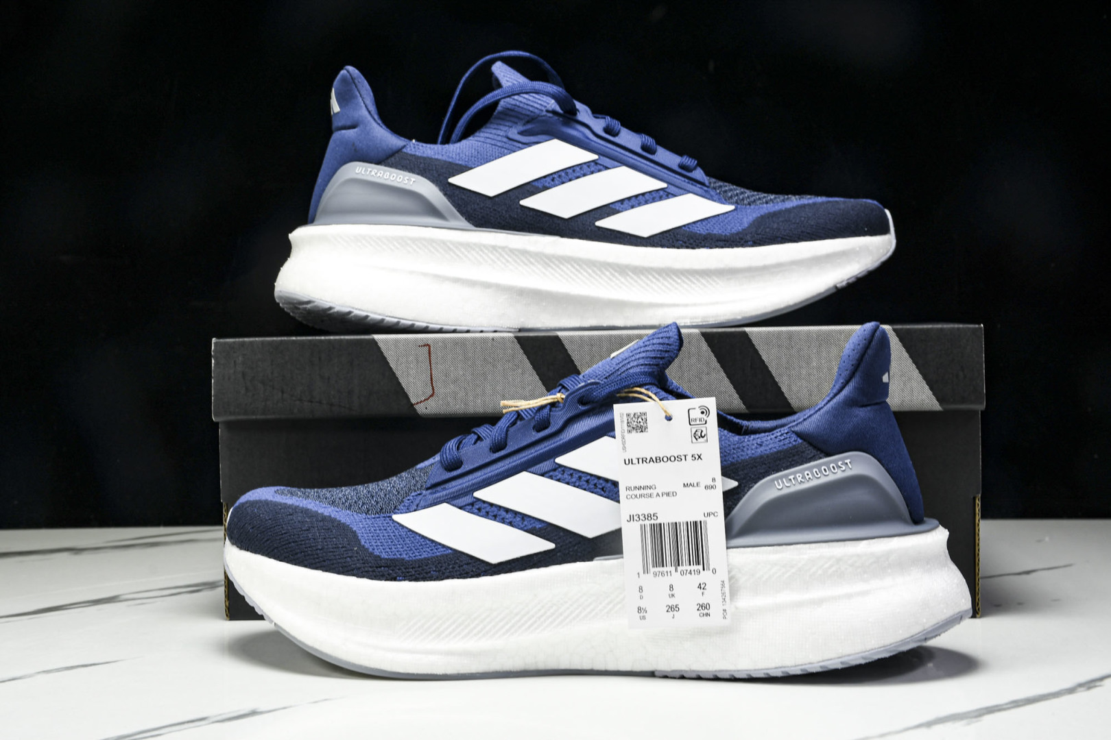 UB 尺码39-48

纯原版出品-Ultraboost 5X 阿迪达斯新款休闲爆米花跑步鞋 JI338