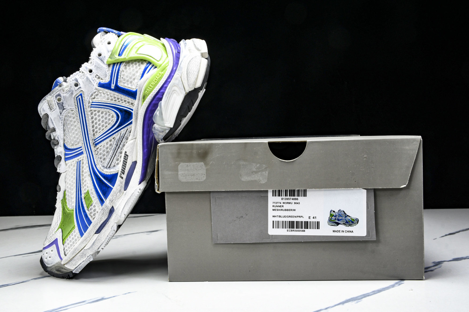 巴黎 尺码35-46

纯原版出品-Balenciaga Runner Kith Four.Color 