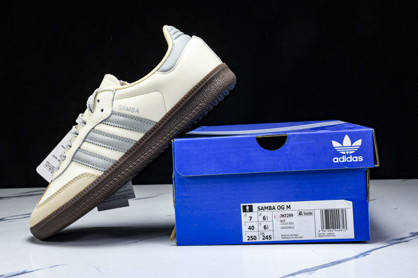  AD 三叶草 SAMBA OG W 女休闲板鞋 JH7299 尺寸 36 36⅔ 37⅓ 38 38⅔