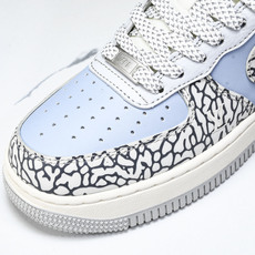 NK Air Force 1'07 Low LV联名 灰蓝石纹 空军一号低帮休闲板鞋 ZH2598-30 NK Air Force 1'07 Low LV联名 灰蓝石纹 空军一号低帮休闲板鞋 ZH2598-30