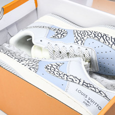 NK Air Force 1'07 Low LV联名 灰蓝石纹 空军一号低帮休闲板鞋 ZH2598-30 NK Air Force 1'07 Low LV联名 灰蓝石纹 空军一号低帮休闲板鞋 ZH2598-30