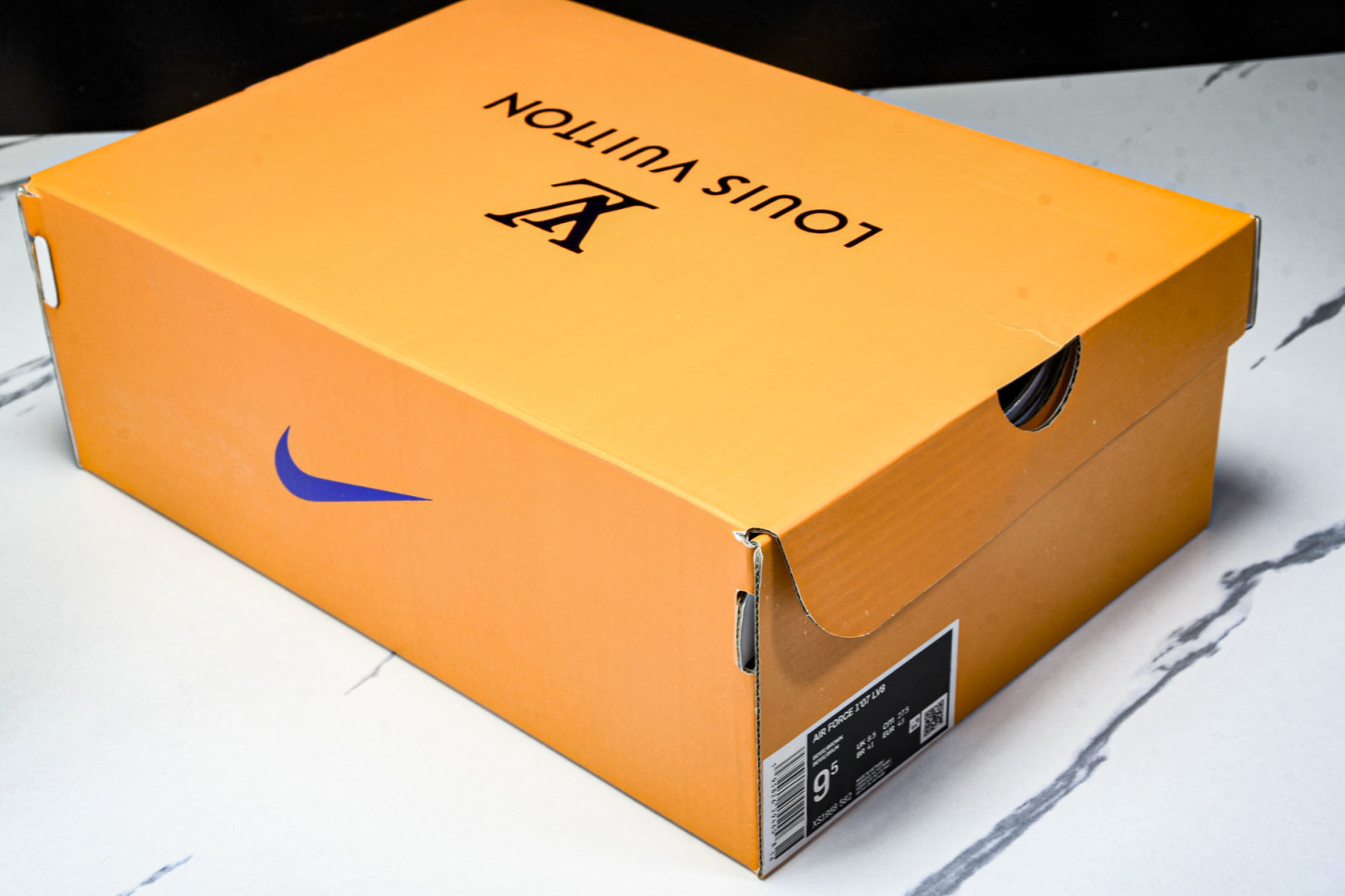 NK Air Force 1'07 Low LV联名 卡其印花牛仔 空军一号低帮休闲板鞋 XS1958-