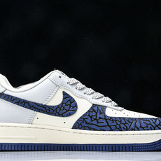 NK Air Force 1'07 Low LV联名 蓝石纹 空军一号低帮休闲板鞋 JJ2508-701 NK Air Force 1'07 Low LV联名 蓝石纹 空军一号低帮休闲板鞋 JJ2508-701