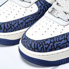 NK Air Force 1'07 Low LV联名 蓝石纹 空军一号低帮休闲板鞋 JJ2508-701 NK Air Force 1'07 Low LV联名 蓝石纹 空军一号低帮休闲板鞋 JJ2508-701