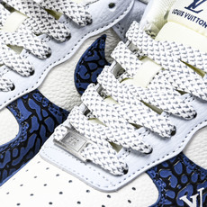 NK Air Force 1'07 Low LV联名 蓝石纹 空军一号低帮休闲板鞋 JJ2508-701 NK Air Force 1'07 Low LV联名 蓝石纹 空军一号低帮休闲板鞋 JJ2508-701
