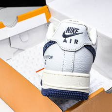 NK Air Force 1'07 Low LV联名 蓝石纹 空军一号低帮休闲板鞋 JJ2508-701 NK Air Force 1'07 Low LV联名 蓝石纹 空军一号低帮休闲板鞋 JJ2508-701