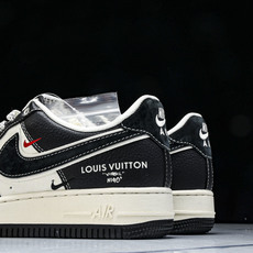 NK Air Force 1'07 Low LV联名 荔纹黑 空军一号低帮休闲板鞋 YX5066-349 NK Air Force 1'07 Low LV联名 荔纹黑 空军一号低帮休闲板鞋 YX5066-349